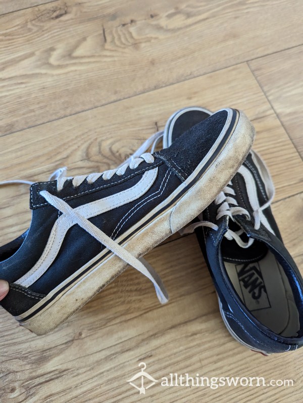 Size 6 Vans- Extremely Well Used!