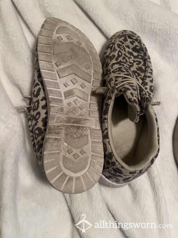 Size 8 Cheetah Print Shoes