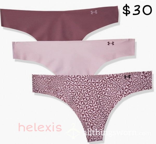 Size XL Seamless Under Armour Thongs 🦾🩲❣ $5 OFF SALE!