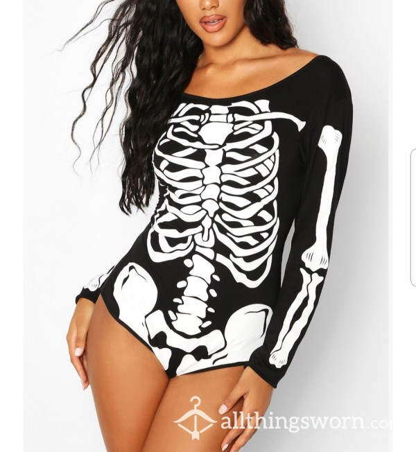 Skeleton Bodysuit For The Freak In You This Halloween