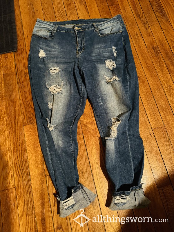 Skinny Jeans Distressed