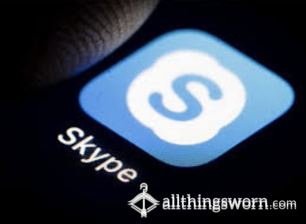 Skype Video/audio Session。◕‿◕｡