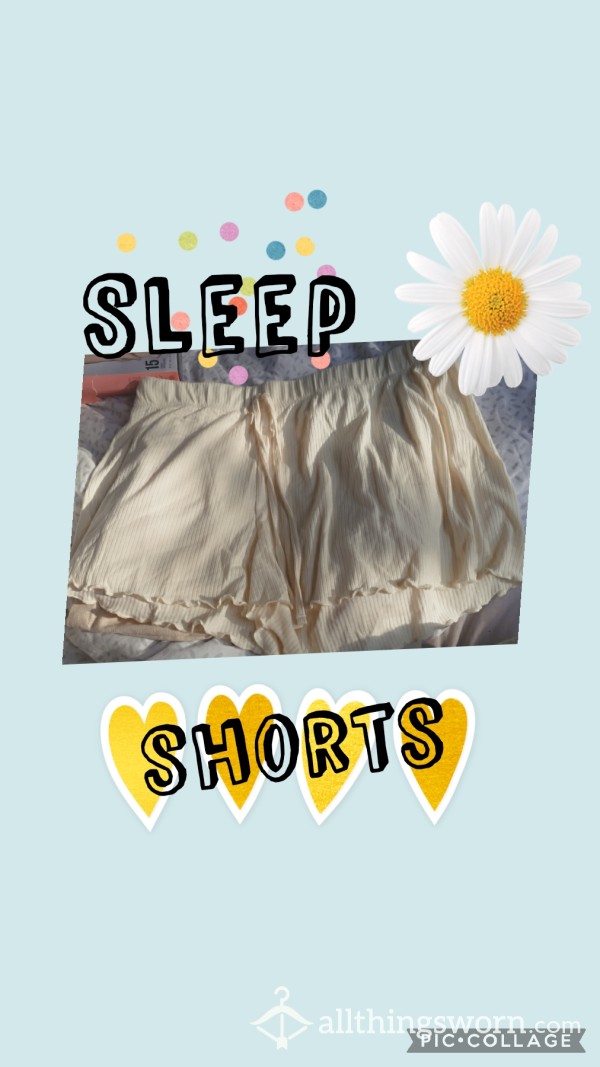 Sleep Shorts 😴 No Panties