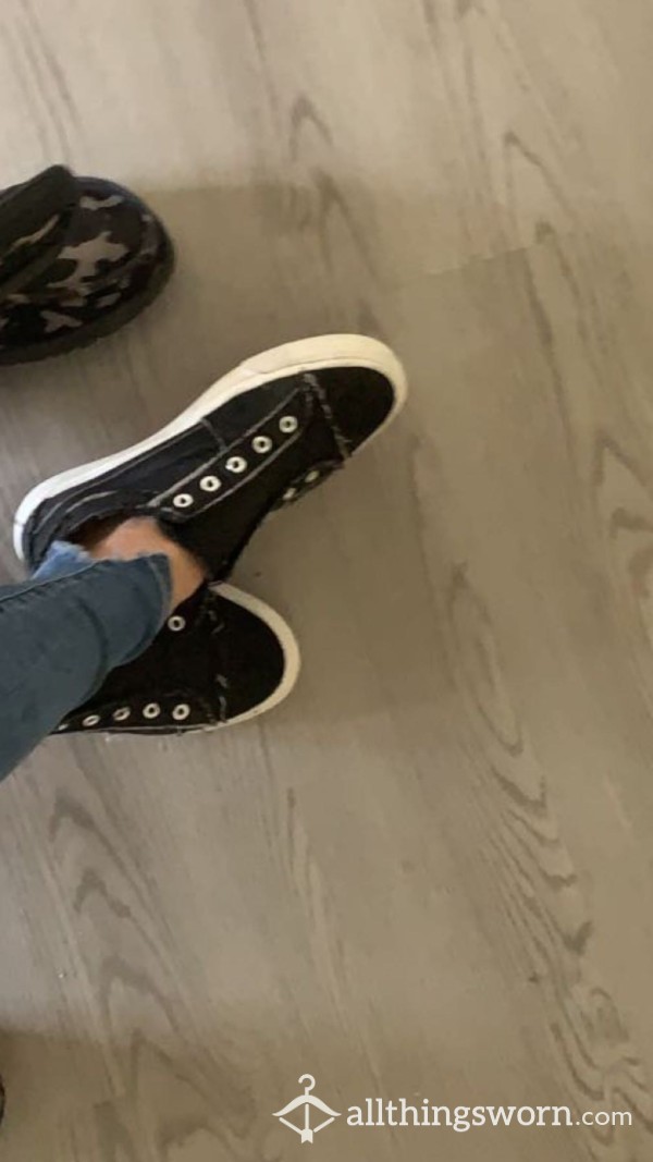 Slip On Black Shoes