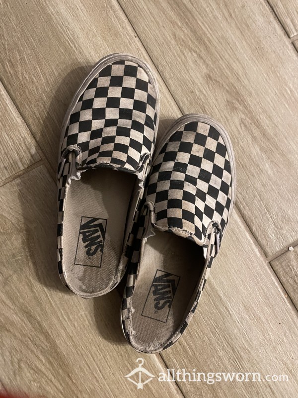 Slip On Vans, These Are My Everyday Shoes!!