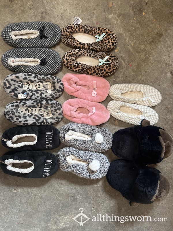Slipper Socks Comes With Seven Day Wear Pick Your Pair