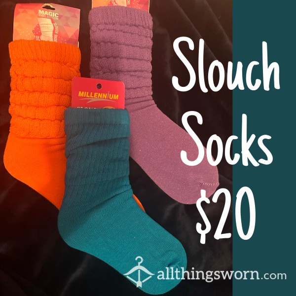 Slouch Socks $20