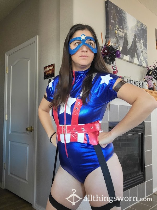 Slutty Captain America Costume Cosplay