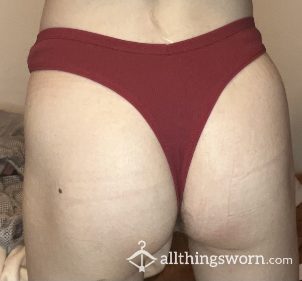 SM Red FINETOO Thong