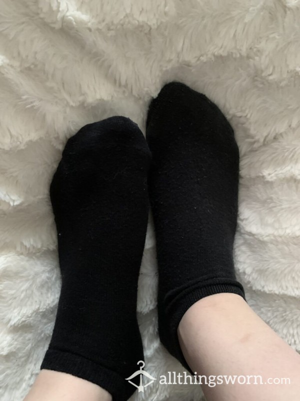 Small Black Socks