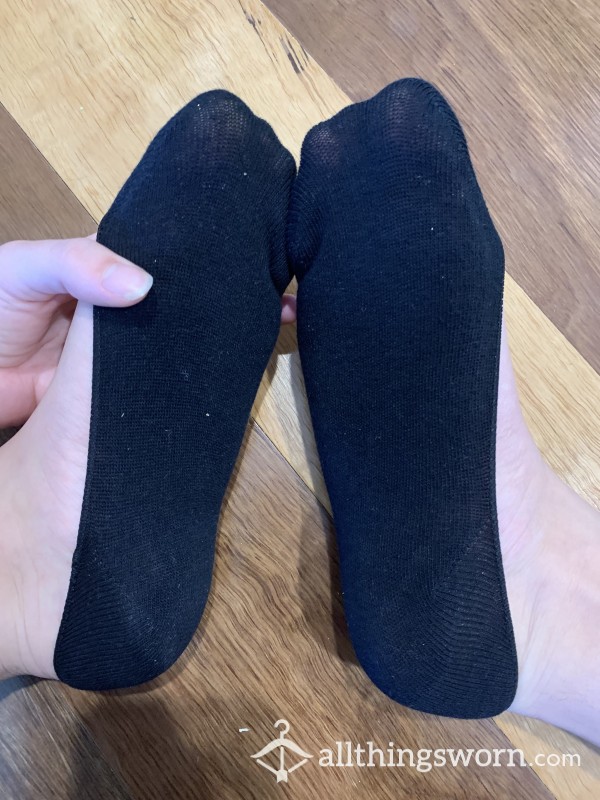 Small Black Work Sockettes 🖤 48hrs Wear