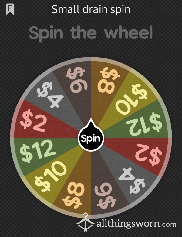 Small Drain Wheel
