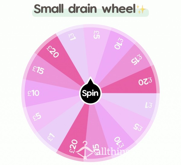 Small Drain Wheel