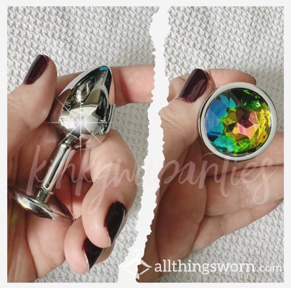 Small Jeweled Plug - Includes Photos & U.S. Shipping