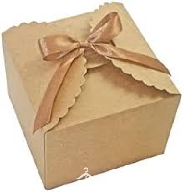 Treat Yourself This Christmas Small Box With Three Random Naughty Items Of My Choosing