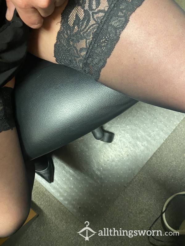 Small Video Peek At Me Making It Wet In The Office