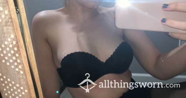 Small Tits Lacy Strapless Bra