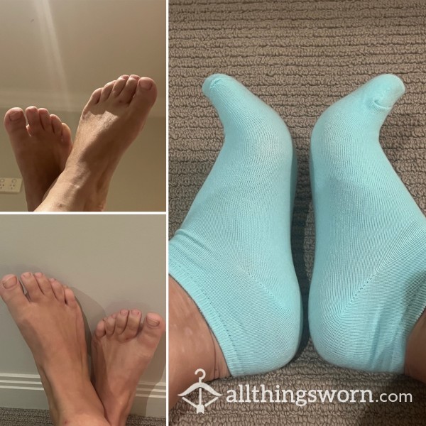 Small Turquoise Socks, Price Includes Postage