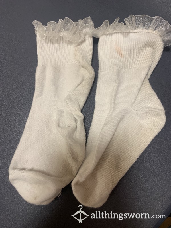 Small Used School Socks