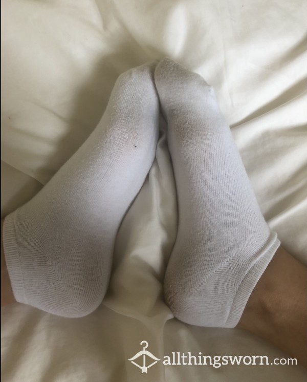 Small White Socks Well-worn