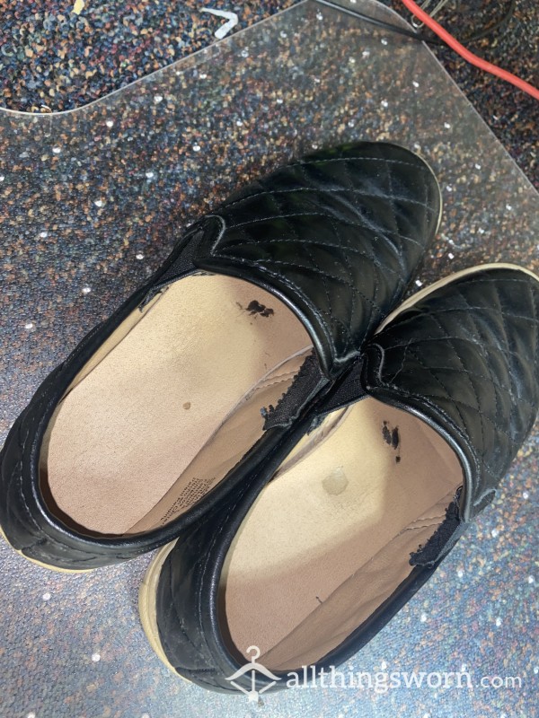 *SOLD* Smelly Black Shoes