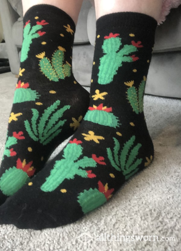 Smelly Cactus Ankle Socks
