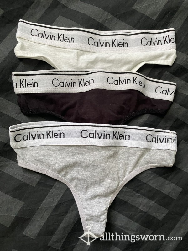 Smelly Calvin Klein Panties 🦋💦