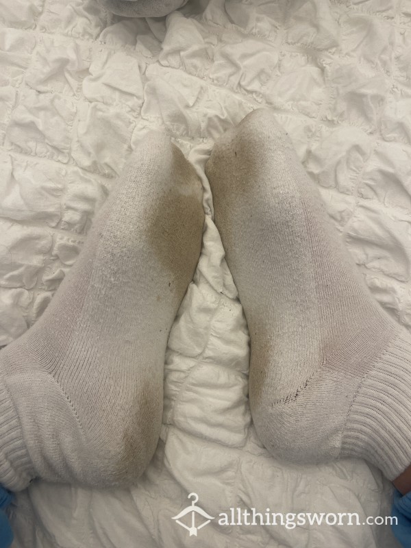 Smelly Dirty White Kappa Socks