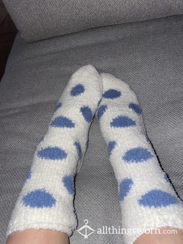 Smelly Fluffy Bed Socks