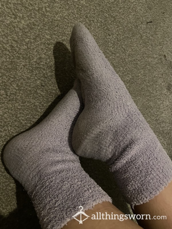 ‼️Smelly Fluffy Work Socks‼️