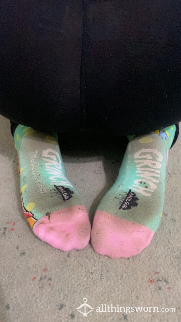 Smelly Gym Grinch Socks