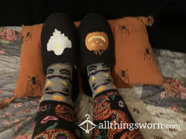 Smelly Halloween Slippers