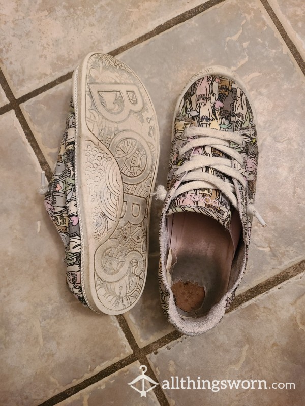 Smelly, Old, Well Worn Cat Shoes