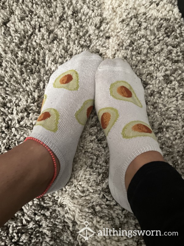 Smelly White Avocado Socks