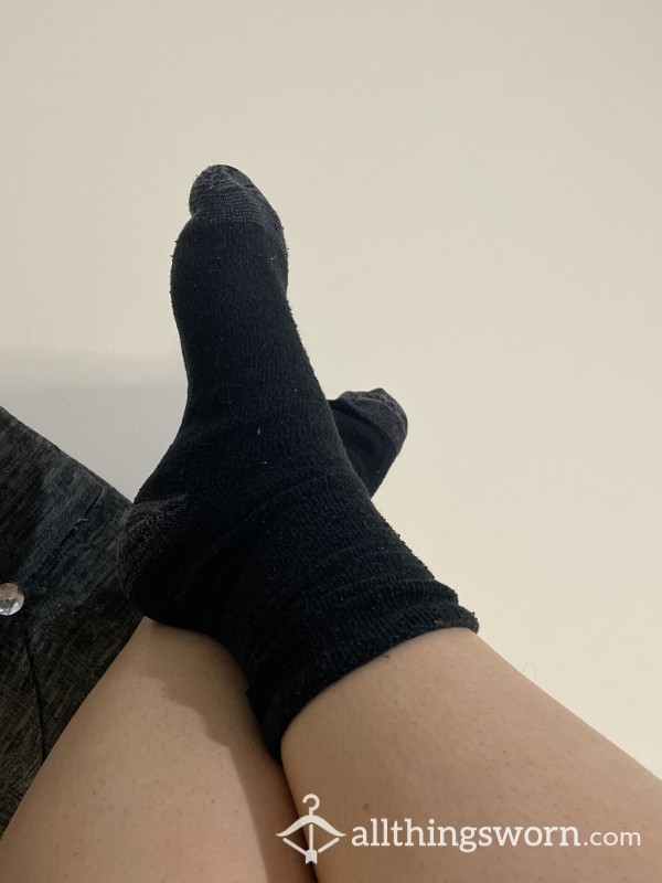 Smelly, Stinky Sock, 24 Hours Worn All Day Including During A Workout