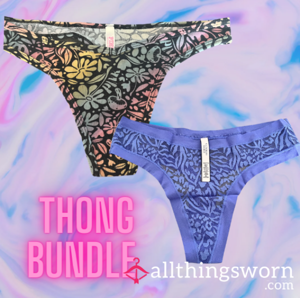 Smelly Victoria's Secret Thongs 2 For $30!