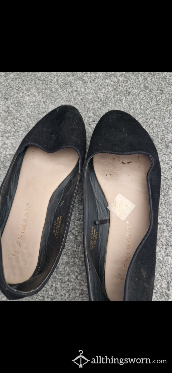 Smelly Worn Flats