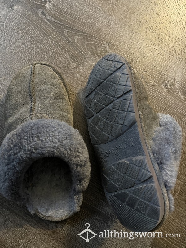 Smelly Worn Out Slippers Size 10