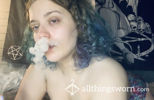 Smoking In The Nude While Ignoring You