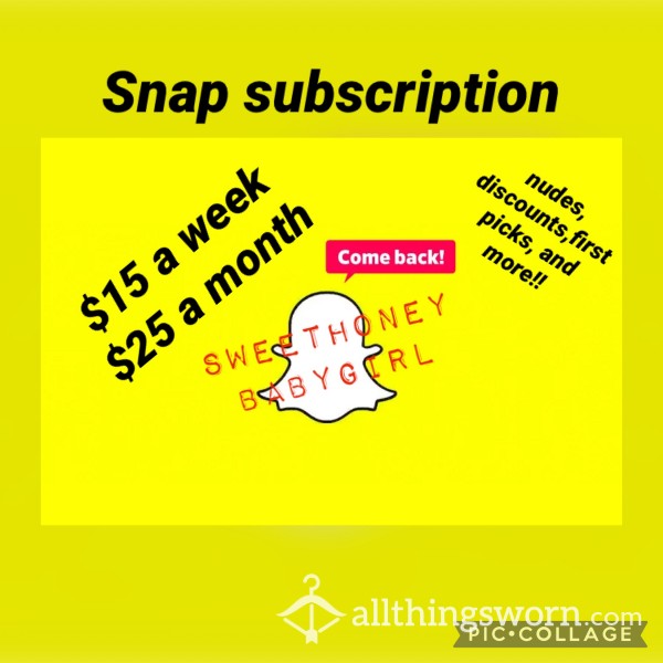 Snap Subscription