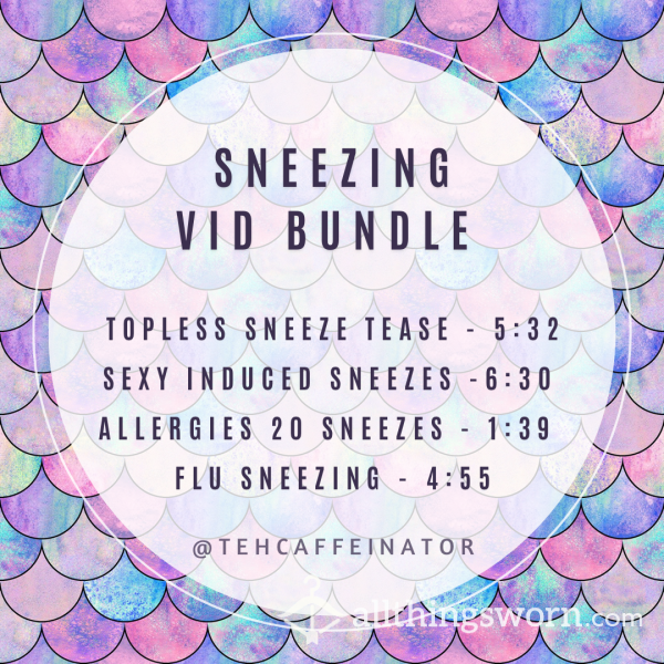 Sneezing - Four Video Bundle