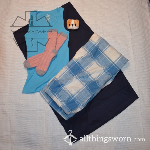 Snuggle Bundle - Pillowcase, Shirt, Pants, Socks & Plushie + Pick-Your-Own Panties *$125 Value*