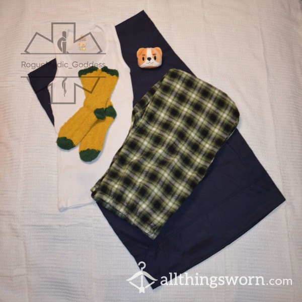 Snuggle Bundle - Pillowcase, Shirt, Pants, Socks & Plushie + Pick-Your-Own Panties *$125 Value*