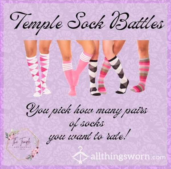 Sock Battle Royale! - Which Goddess Of The Temple Has The Best Socks?!