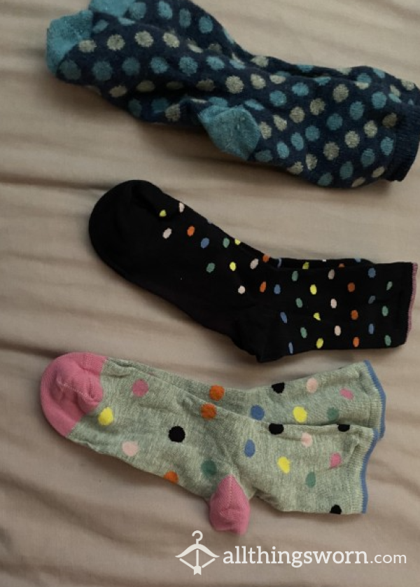 Socks (Patterned/trainer/work)