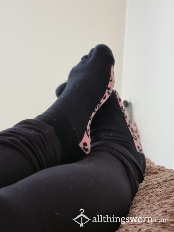 Socks Worn All Day During Housework