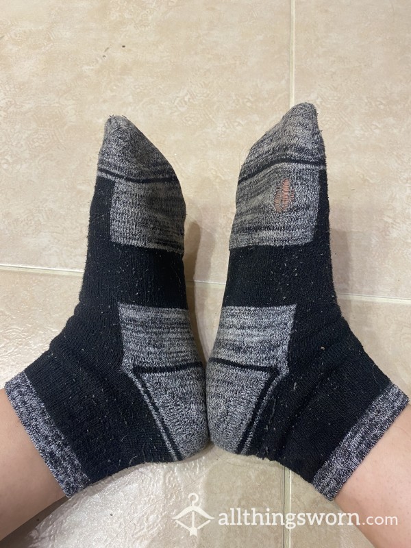 Socks Worn For 10+ Miles While Stomping Through The Streets Of Athens