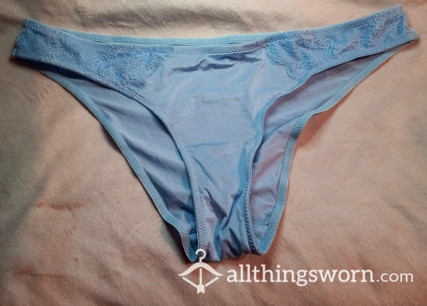 Soft Cotton Fullback Panties With Lace Details