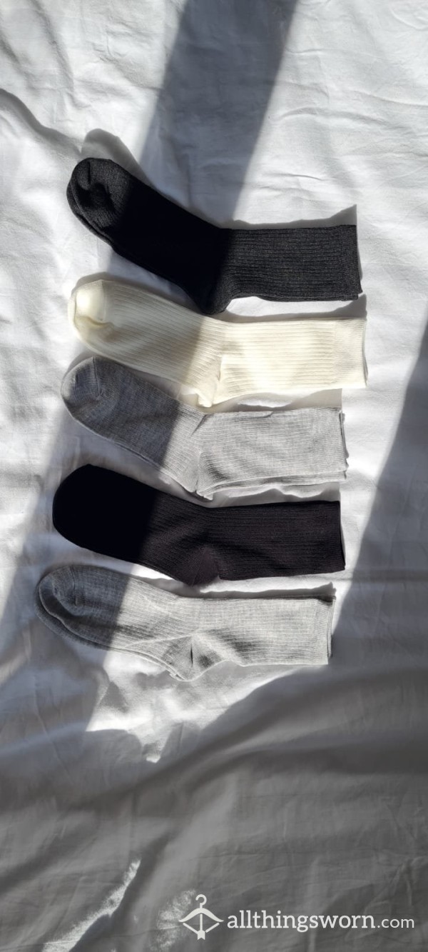 Soft Cotton Socks Mix 5x
