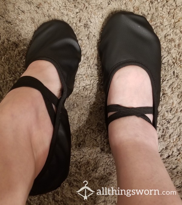 Soft Leather Ballet Slippers